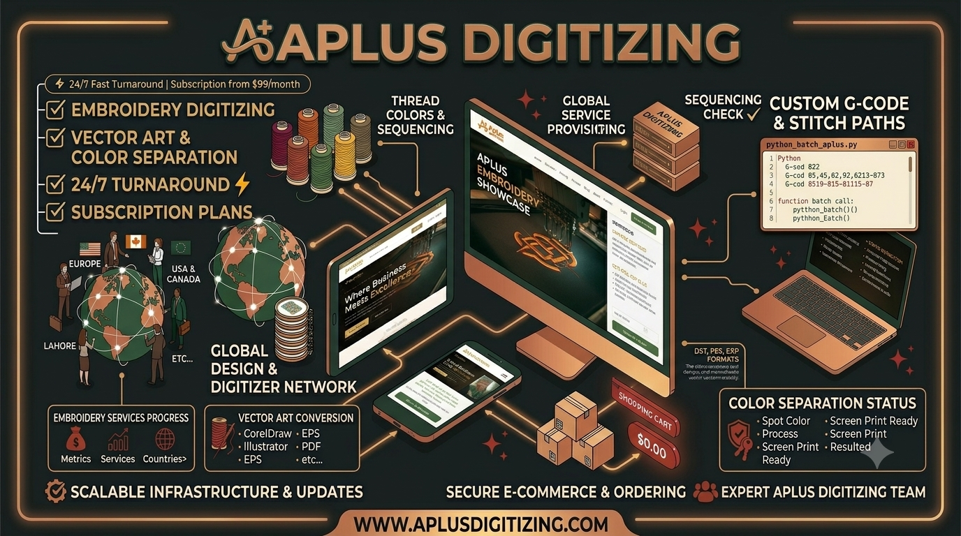 Aplus Digitizing Dashboard